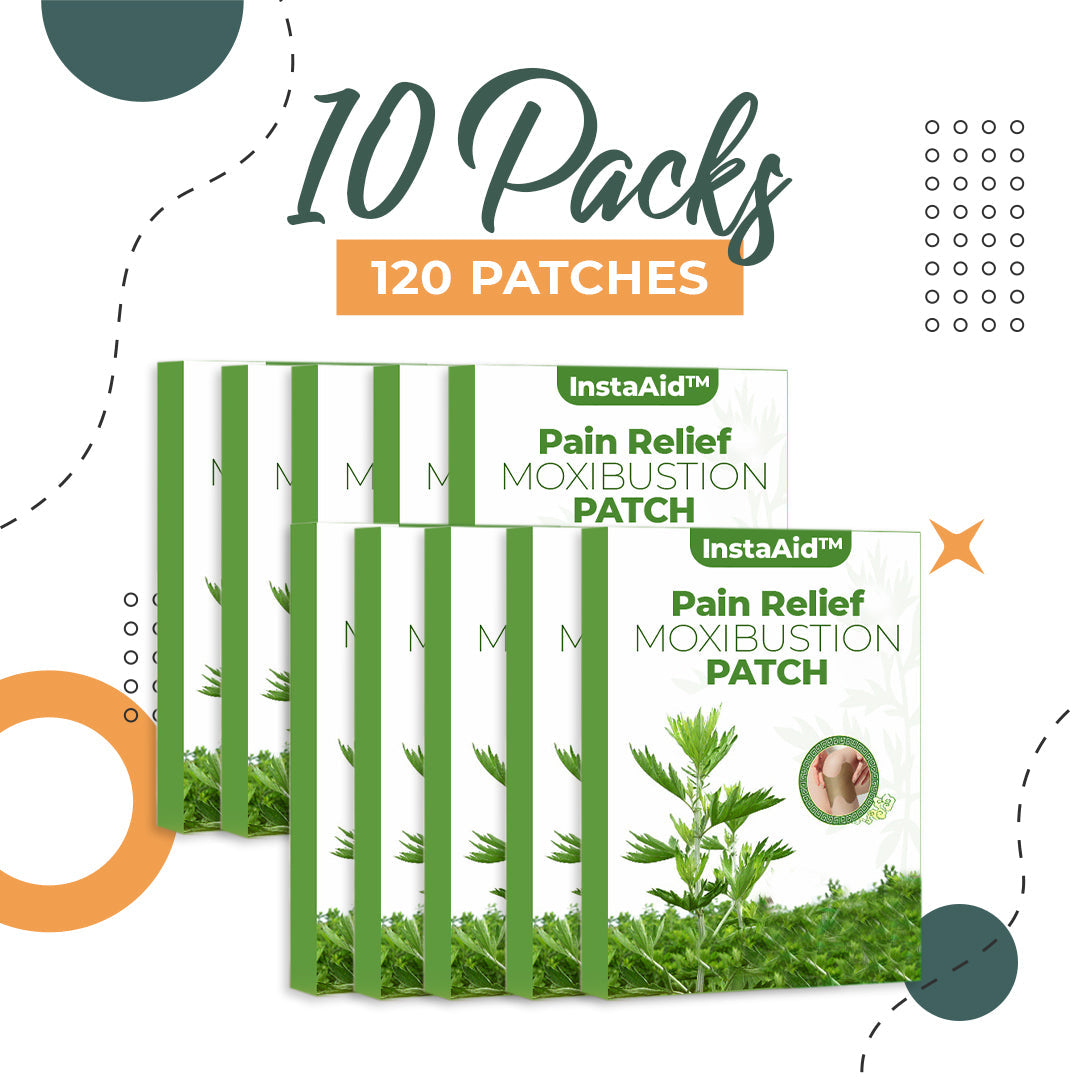 InstaAid™ Pain Relief Moxibustion Patch