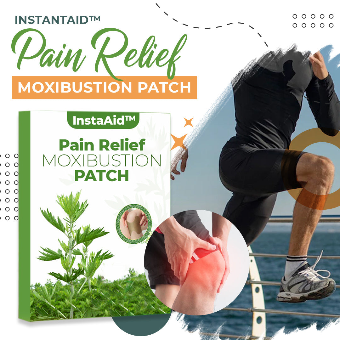 InstaAid™ Pain Relief Moxibustion Patch